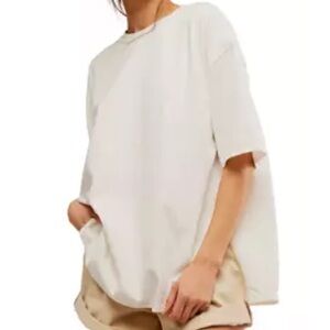 Free People, We the Free, Phoenix Tee, White, Medium